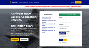 Indian Navy Agniveer SSR Vacancy 2025