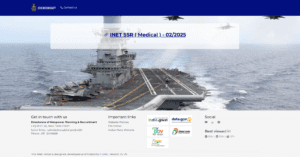 Indian Navy SSR Medical Assistant Recruitment 2025