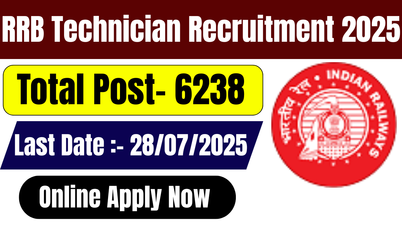 RRB Technician Recruitment 2025