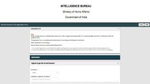 IB ACIO Vacancy 2025