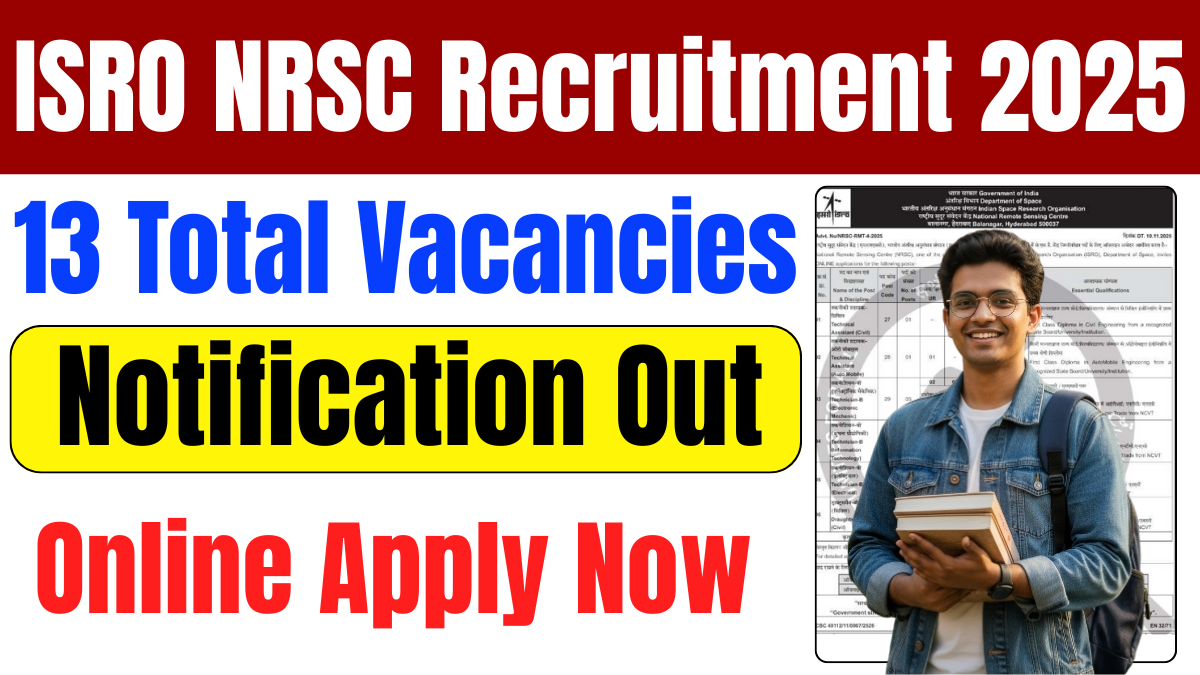 ISRO NRSC Recruitment 2025
