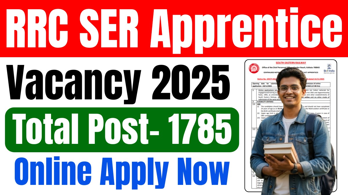 RRC SER Apprentice Vacancy 2025