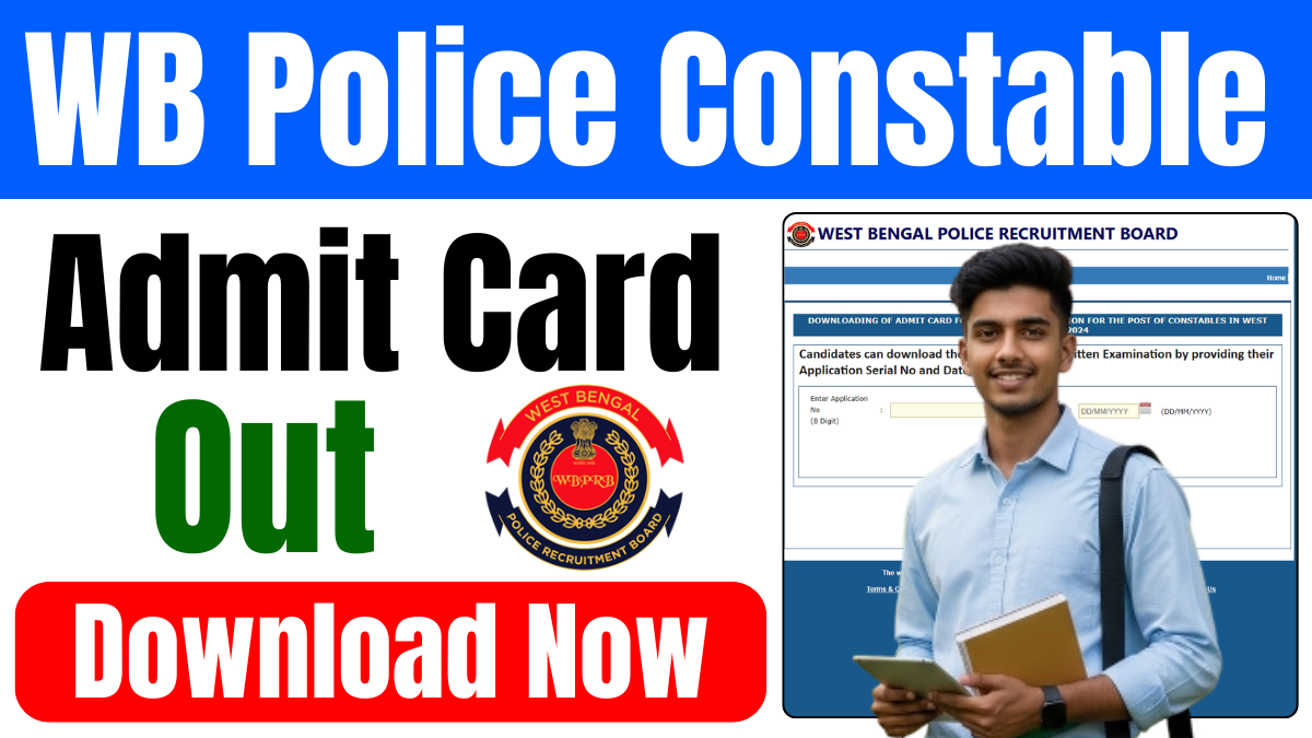 WB Police Constable Admit Card 2025